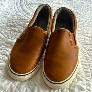 Boys Faux Leather Shoes